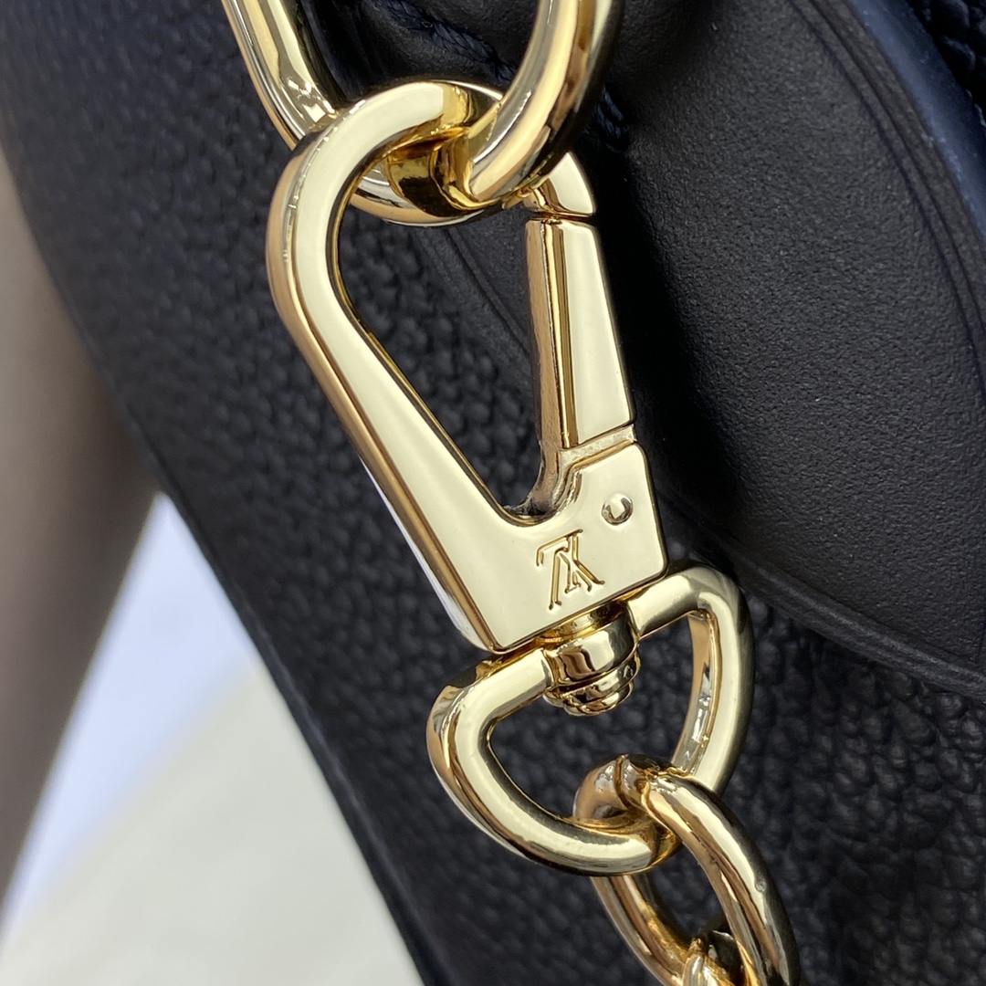 Louis Vuitton SPEEDY BANDOULIERE 20 Monogram Handbag M58953 Black 